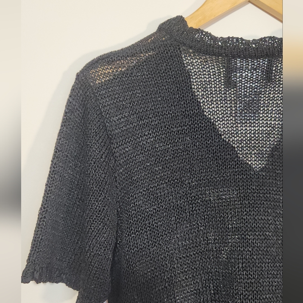 🔥SOLD🔥 Vintage Sag Harbor Loose Knit Cardigan - Picture 11 of 13